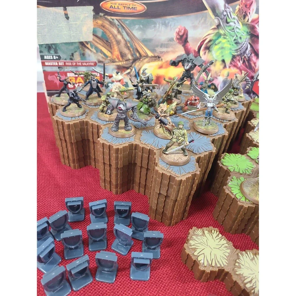 Heroscape Rise of the Valkyrie Master Set 2004 Incomplete Milton Bradley